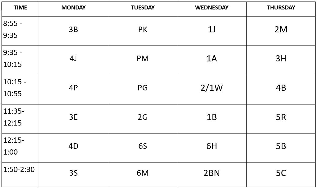 Timetable Term 1 2023 Revised classes.JPG